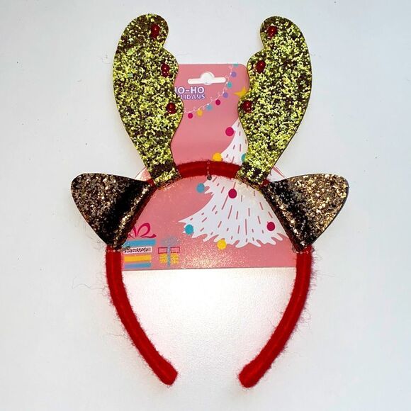 HO-HO HOLIDAYS HEADBAND NEW - Picture 1 of 2